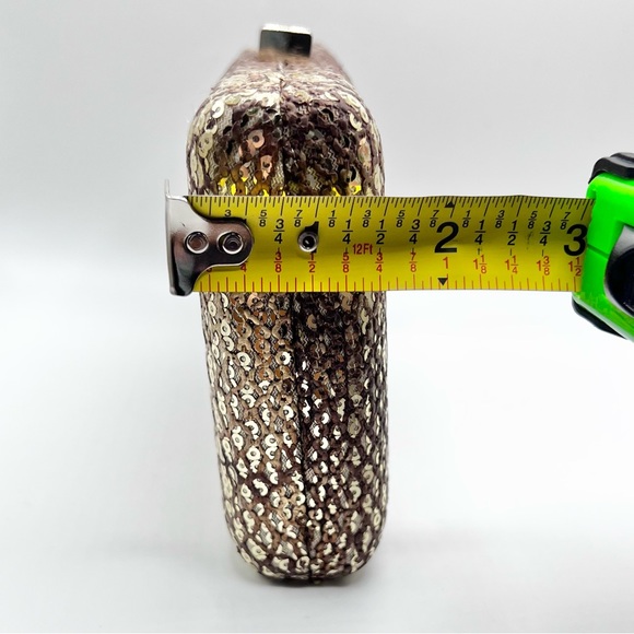 Tasha from Nordstrom Gold Sequin Evening Clutch - Picture 12 of 13